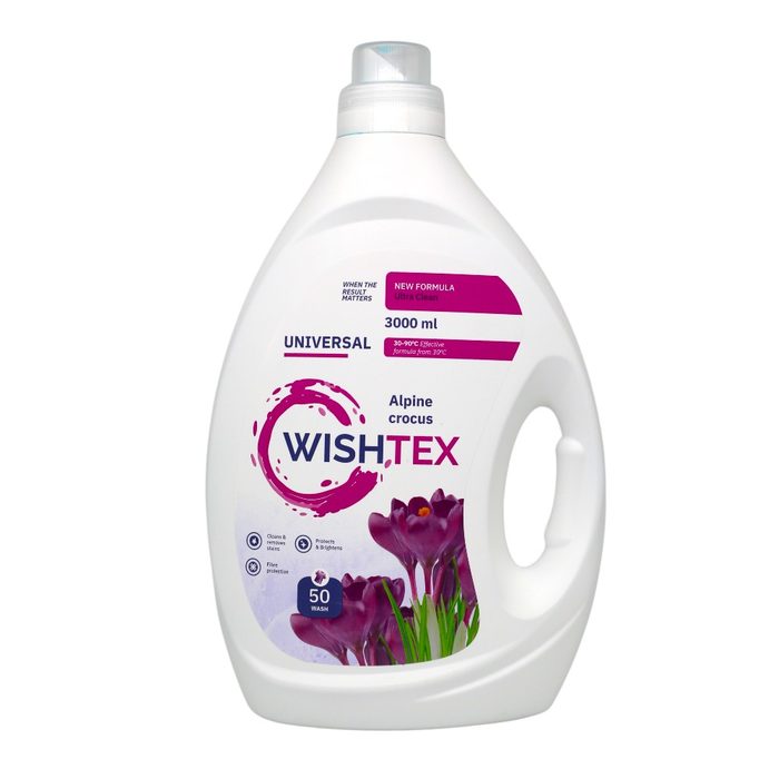 Засіб для прання WishTex Universal Alpine Crocus 3 л (50 прань)